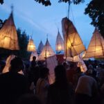 Parade de lanternes et Exprojection - Le Sablier