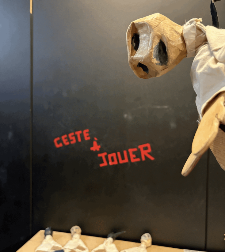 La leçon de théâtre de guignol - Le Sablier